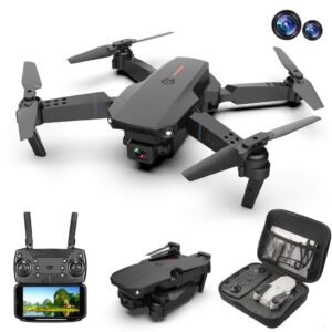 FOLDABLE 4K DUAL-CAMERA DRONE WITH REMOTE